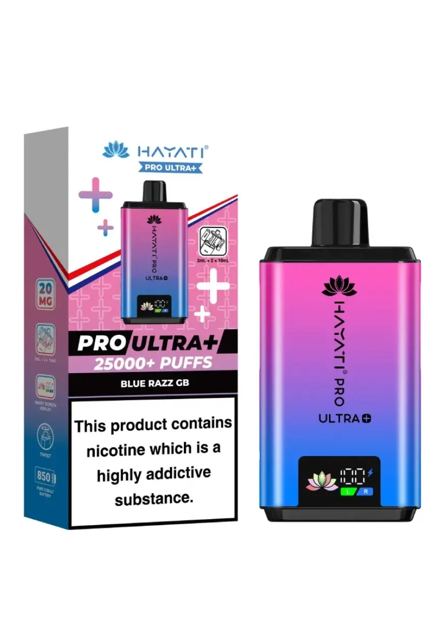 Hayati Ultra Plus 25000: Is This the UK’s Top Disposable Vape Kit?