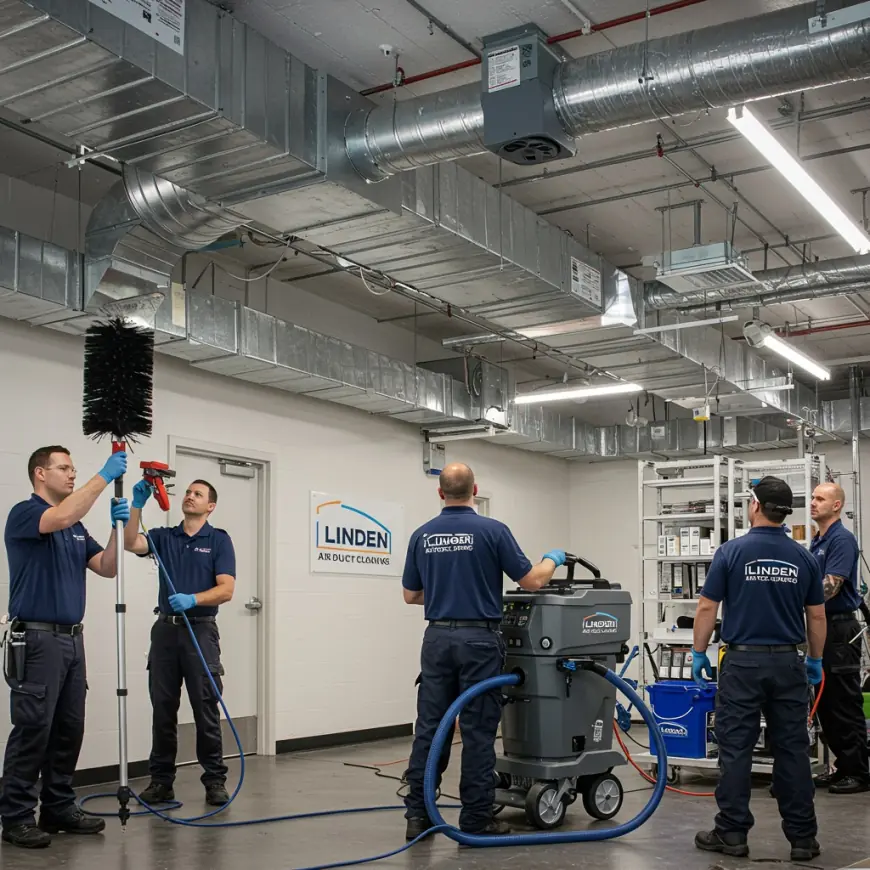 How Pure Air Duct Cleaning Helps Families in Linden Breathe Easier