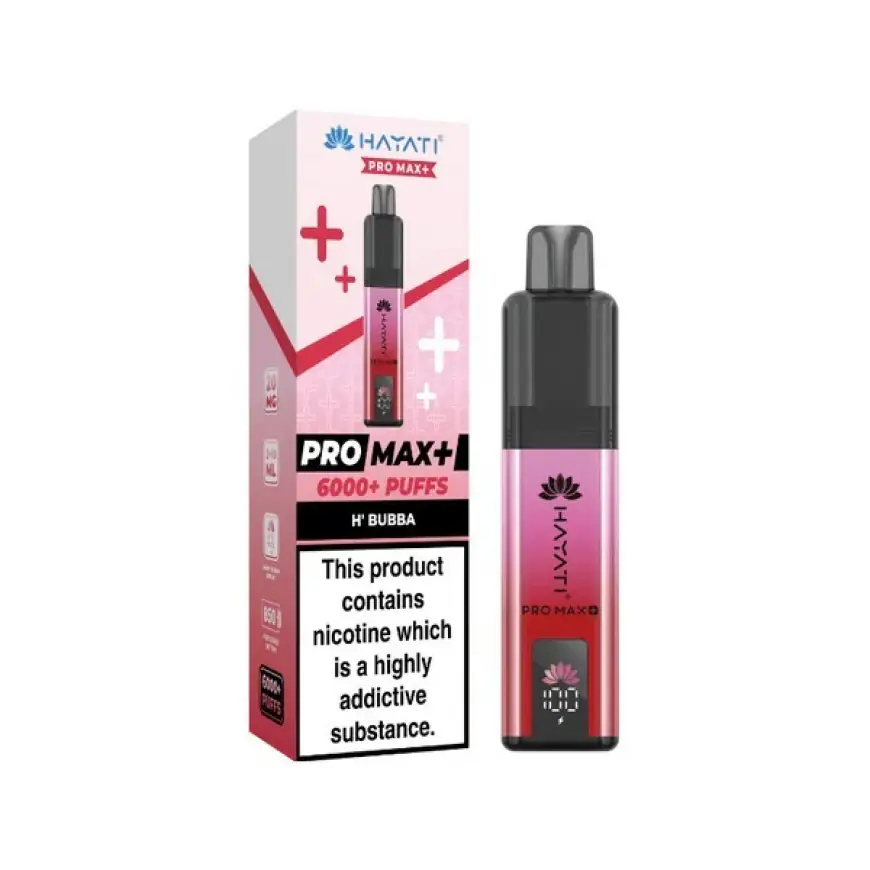 Buy Hayati Pro Max Plus 6000 Puffs Box of 5 – High-Capacity Disposable Vape