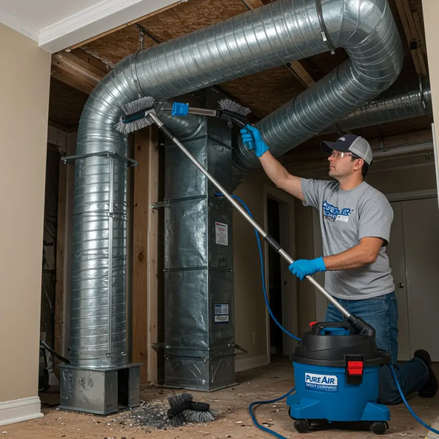 What Is Pure Air Duct Cleaning and Why Is It Important in Saint Cloud?