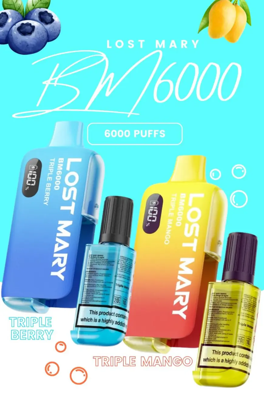 Lost Mary BM 6000 Puffs Box of 5