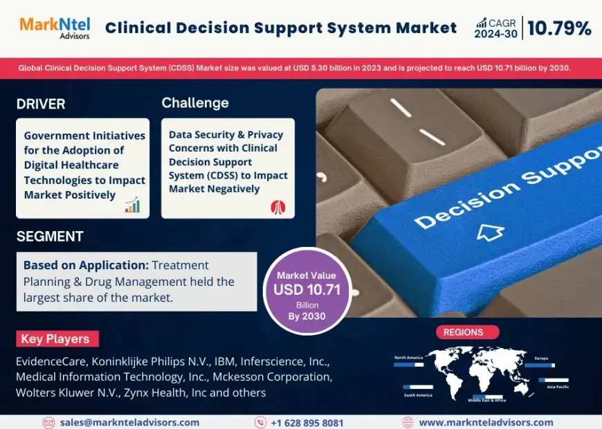 Clinical Decision Support System (CDSS) Market Research 2024–2030: Growth, Size & Opportunities