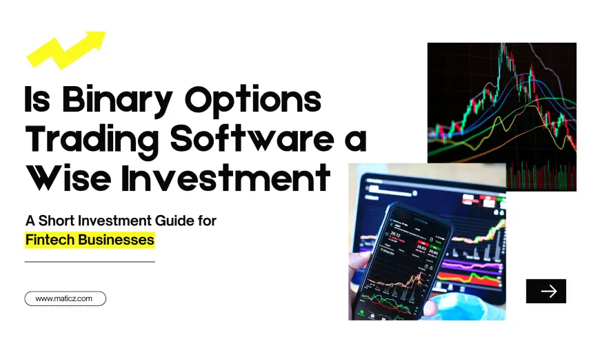 Is Binary Options Trading Software a Profitable Investment For Fintech Businesses?