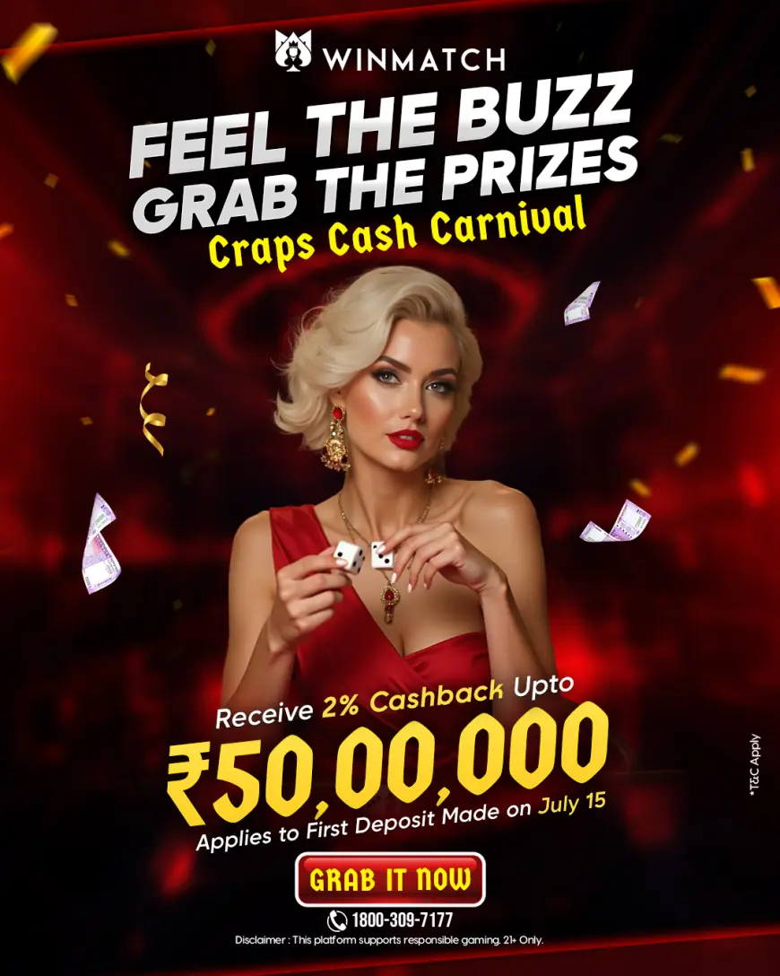 Celebrate Big Wins with Winmatch’s Craps Cash Carnival