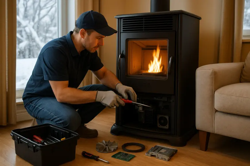 What Components Often Fail and Need Pellet Stove Repair?