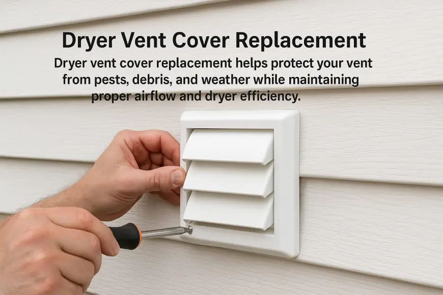 Why Hiring a Pro for Dryer Vent Cover Replacement in Lewisville