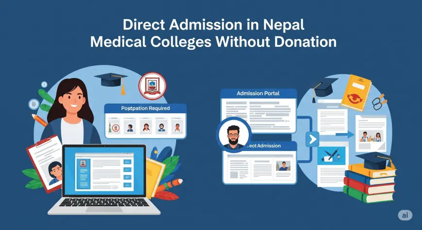 Direct Admission in Nepal Medical Colleges Without Donation
