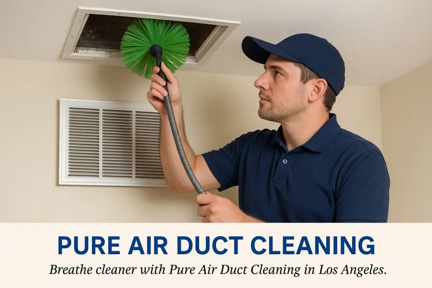 How Does Pure Air Duct Cleaning in Los Angeles Help Allergies
