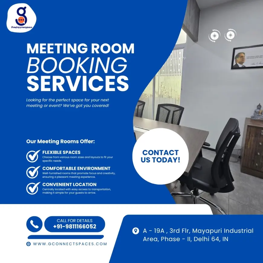 Meeting Room for Rent in Delhi: A Smart Choice for Modern Businesses