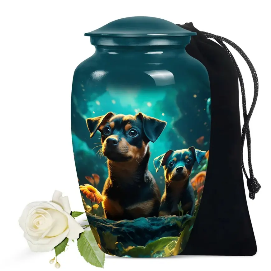 Symbolism of Turtle, Galaxy & Elephant Urns in Memorial Tributes