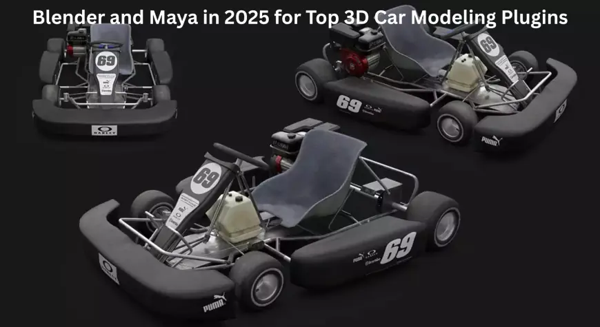 Blender and Maya in 2025 for Top 3D Car Modeling Plugins