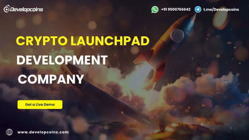 Crypto Launchpad Development for Smooth and End-to-End Token Launch Solutions