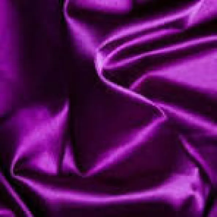 Why Purple Satin Fabric by the Yard Is the Secret Weapon for DIY Glamour Projects