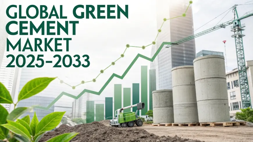 Green Cement Market Report, Global Size, Share Growth Rate, and Forecast 2025-2033