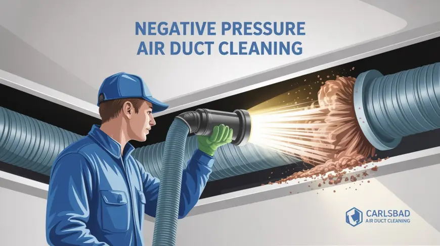 Why Is Negative Pressure Air Duct Cleaning a Smart Choice in Carlsbad?
