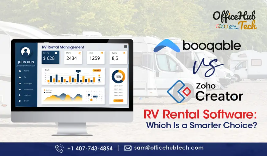 Booqable vs. Zoho Creator-Based RV Rental Software: Which Is a Smarter Choice?