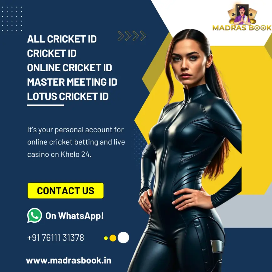 Get Your Lotus Cricket ID Instantly | Secure Online Betting with MadrasBook