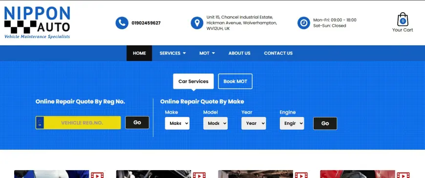 Reliable Car Services and MOT in Wolverhampton by Nippon Autos