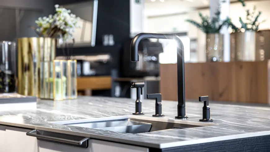 Black and Stainless Steel Sink: Where Modern Sophistication Meets Everyday Durability