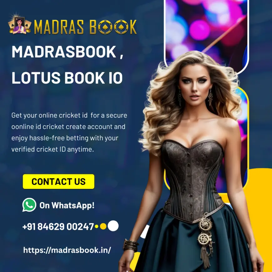 MadrasBook – India’s Trusted Online Cricket Betting ID Provider