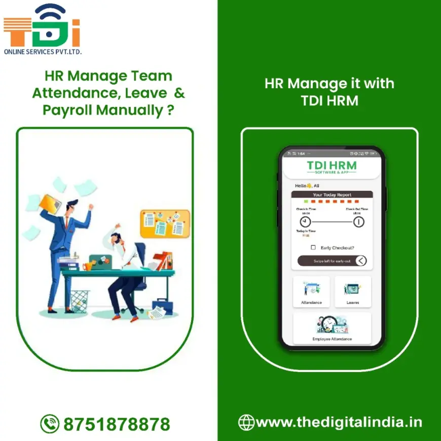 Looking for the Best HR Software in Jaipur? TDI Online Services Has You Covered