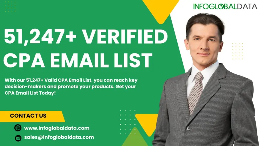 CPA Email List Explained: Connect with Certified Public Accountants via InfoGlobalData