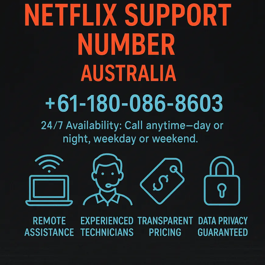 Netflix Support Number Australia +61 1800 868 603