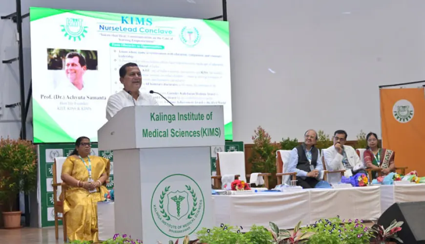 KIMS Nursing Fraternity Hosts a Event in Nursing Education and Leadership—”NurseLead Conclave 2025″