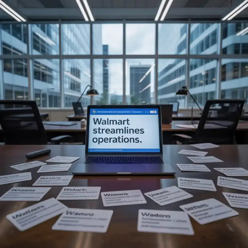 Walmart Eliminating Hundreds of Jobs in Support and Training Roles to Simplify Operations Provide a Detailed Summary