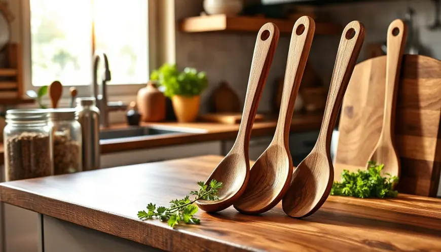 Buy Premium Teak Wood Kitchen Utensils at Affordable Prices