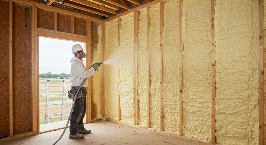 How a Professional Spray Foam Contractor in Lowell, MA Boosts Property Value