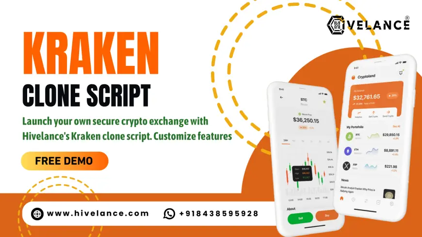 Kraken Clone Script: Revolutionize Crypto Trading with Customizable Solutions