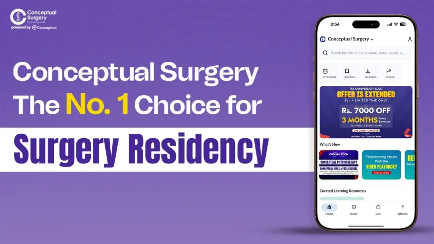 Conceptual Surgery: The No. 1 Choice for Surgery Residency