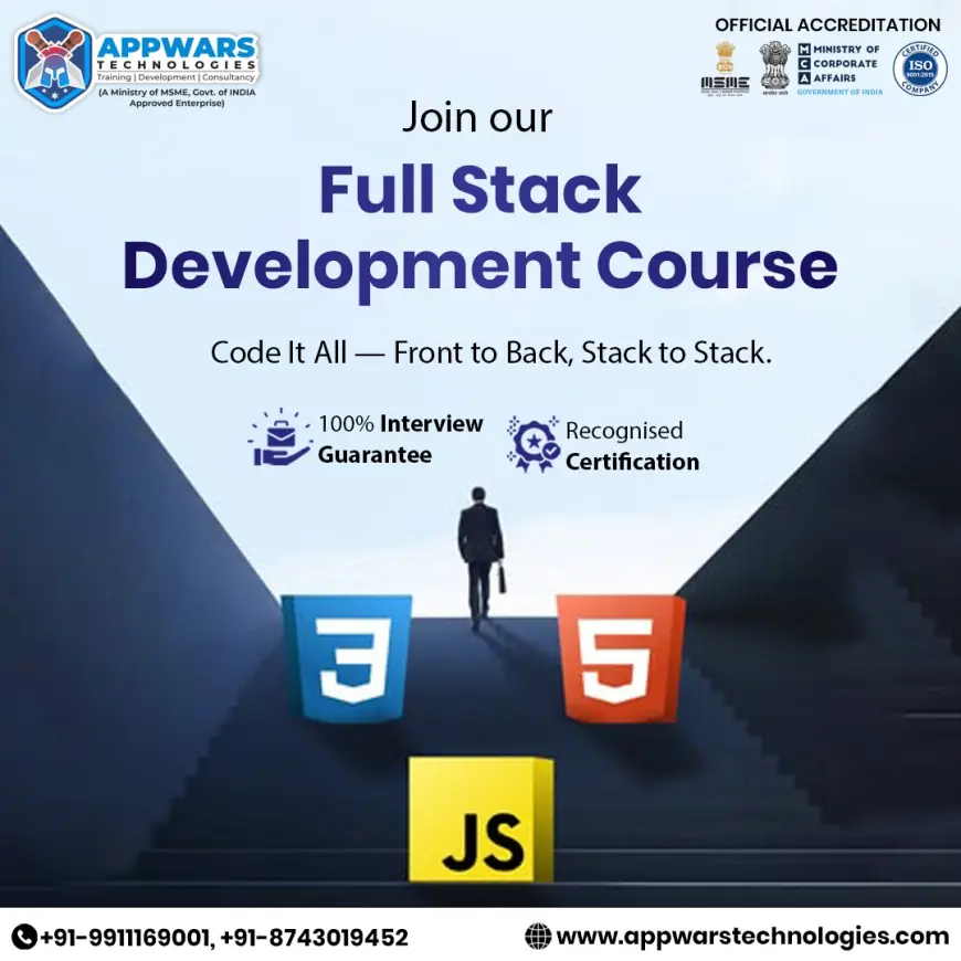 Why Noida is the Hub for Full Stack Developer Training