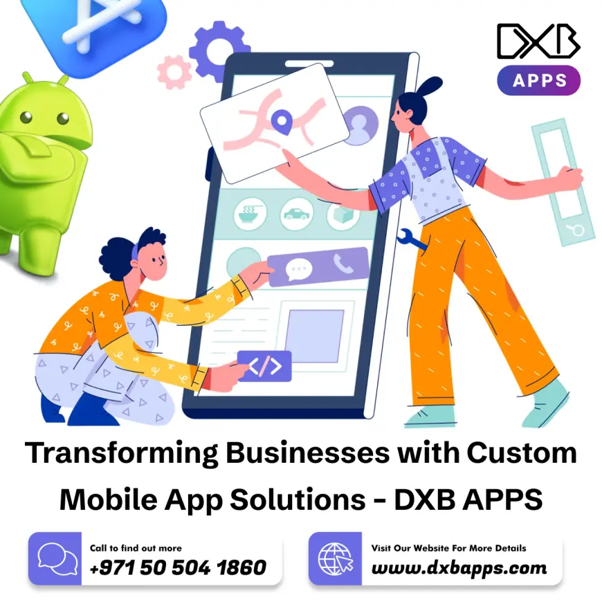 Expert mobile app development Dubai services by DXB APPS