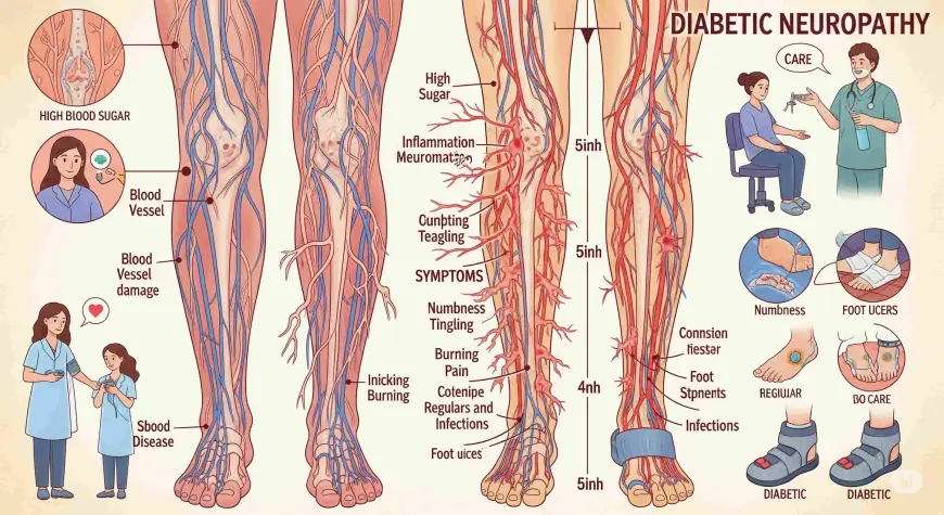 Diabetic Neuropathy: Causes, Symptoms, and Care