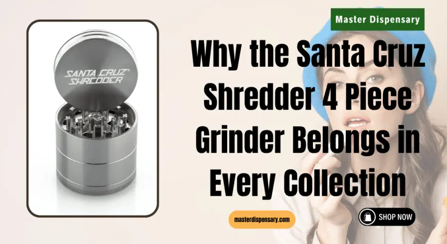 Santa Cruz Shredder 4 Piece Grinder | Master Dispensary USA