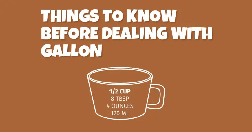 Things to know before dealing with Gallon