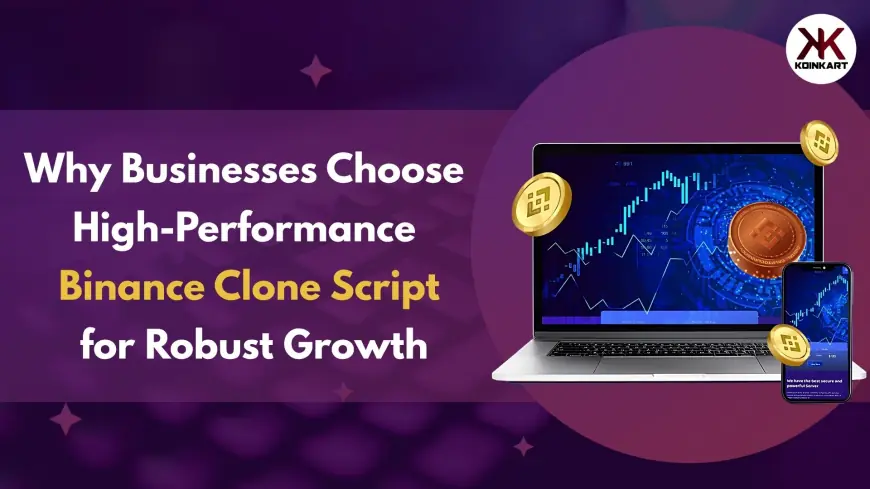 Why Businesses Choose High-Performance Binance Clone Script for Robust Growth