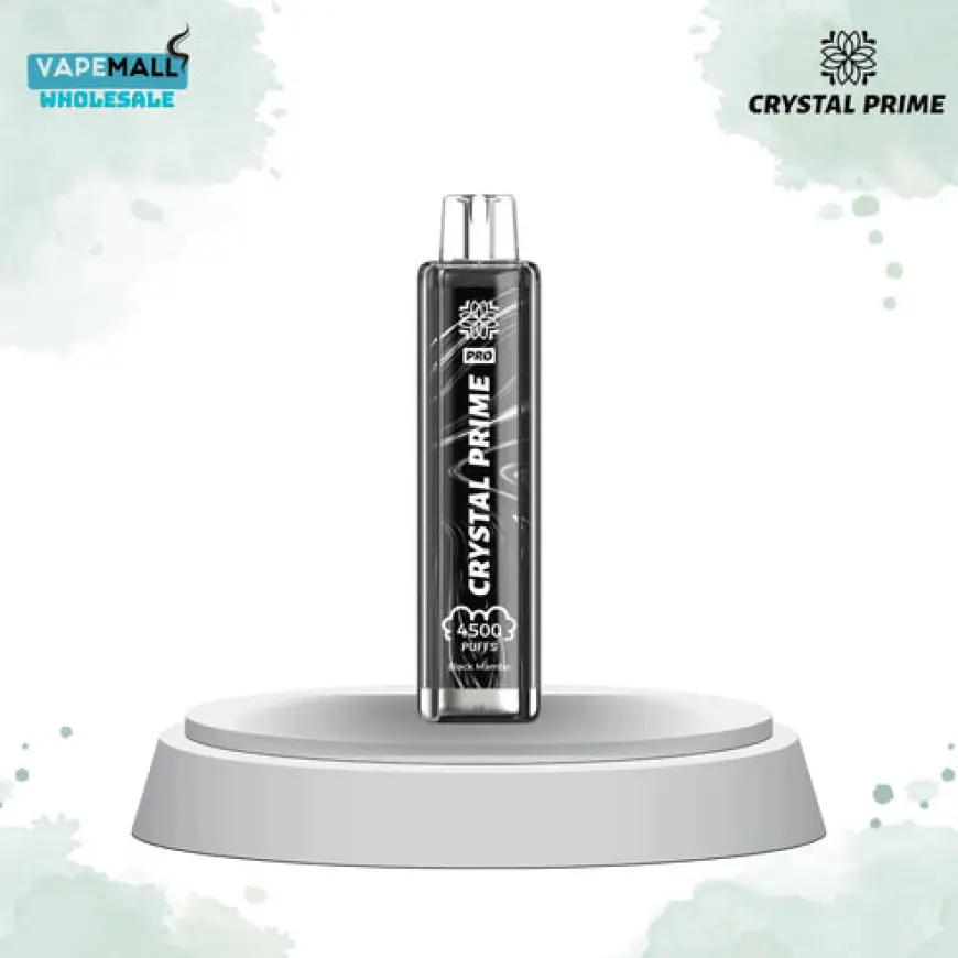 Crystal Prime Pro 4500 Box of 10 – Compact Disposable Vape with Big Performance