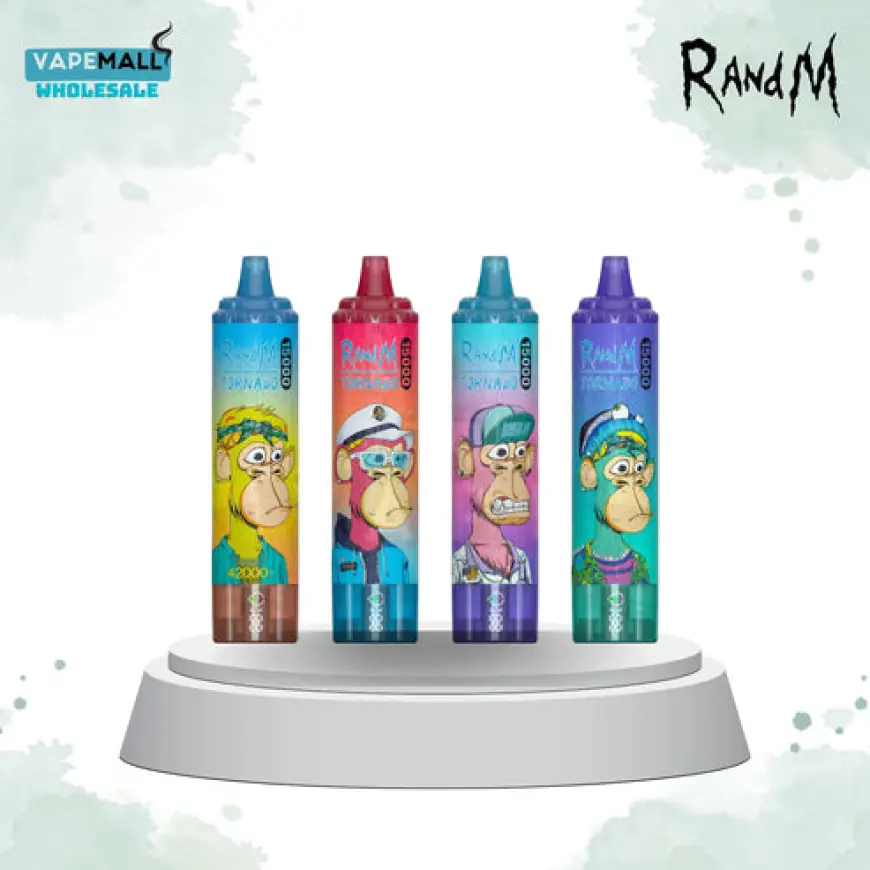 R and M Tornado 15000 Box of 10 – Ultimate Long-Lasting Disposable Vape