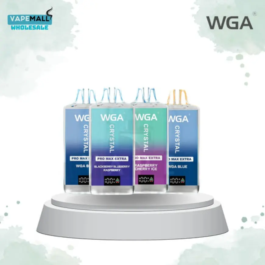 WGA Crystal Pro Max 15000 Box of 10 – High-Capacity Disposable Vape with Premium Features