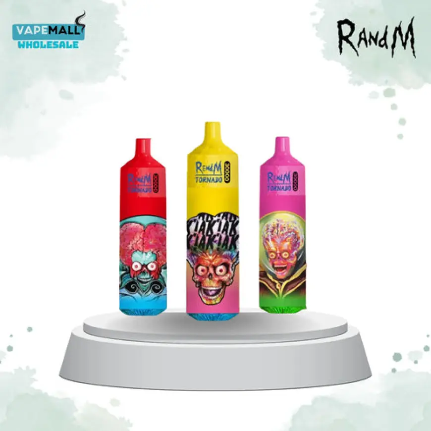 R and M Tornado 30000 Box of 10 – Ultra High Puff Disposable Vape for Max Performance