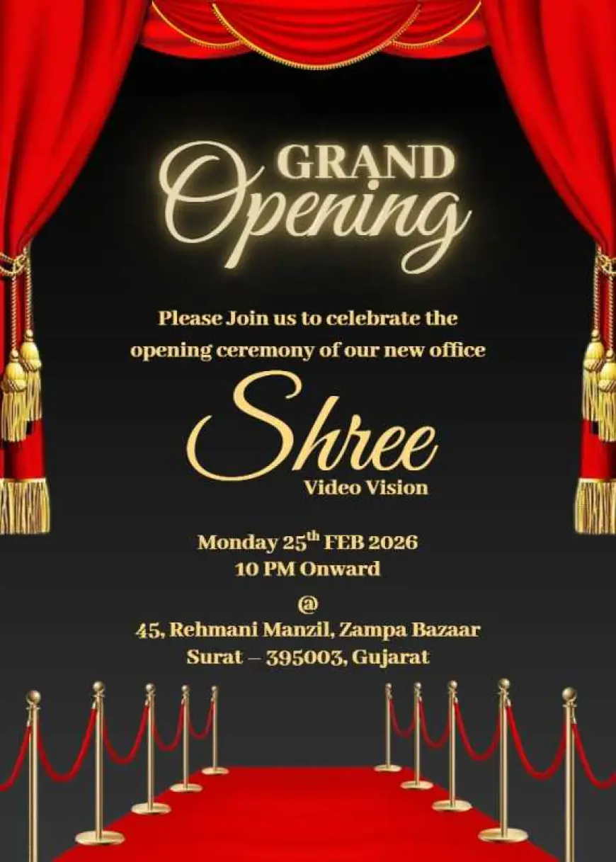 Opening Invitation Card Ideas to Make Your Event Stand Out