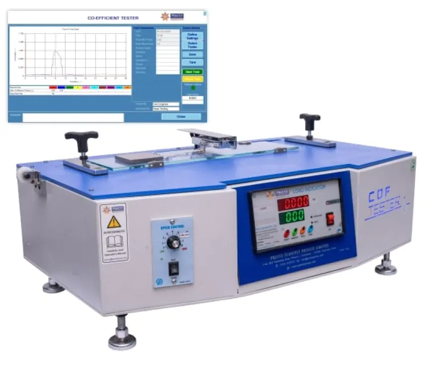 Understanding the Coefficient of Friction Tester: Key to Precision in Material Testing