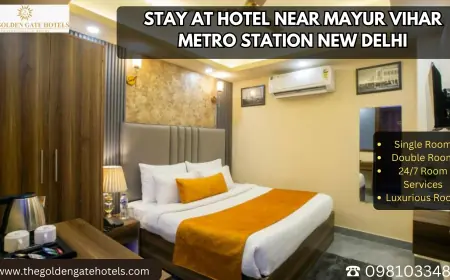 Stay at Hotel Near Mayur Vihar Metro Station New Delhi