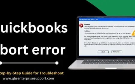 How to get rid of QuickBooks Abort Error?