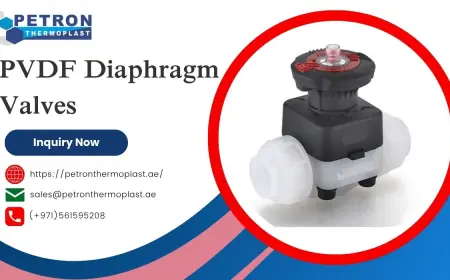 PVDF Diaphragm Valves in UAE – Available in All Sizes