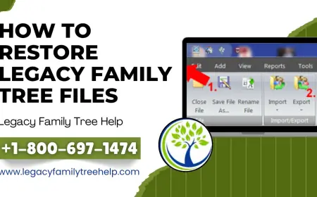 How to Restore Legacy Family Tree Files Safely
