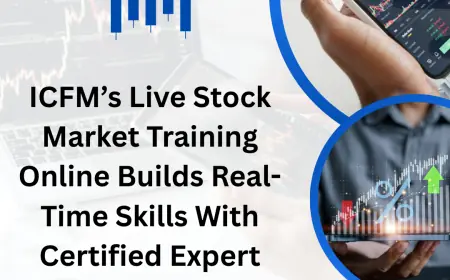 ICFM’s Live Stock Market Training Online Builds Real-Time Skills With Certified Expert Trading Mentorship
